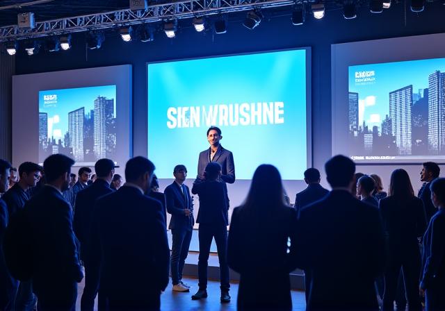 Événement d'entreprise conférence professionnelle