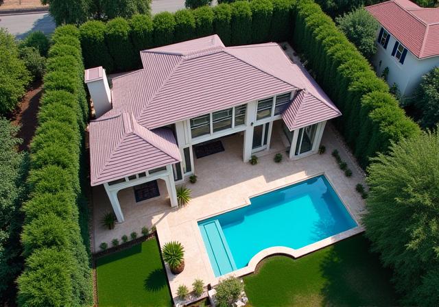 Photographie drone immobilière vue aérienne